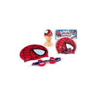 MARVEL - Conjunto de Baño - Gorro y Gafas SPIDERMAN  - Tamaño Único - Para Mayores de 3 años - details 0