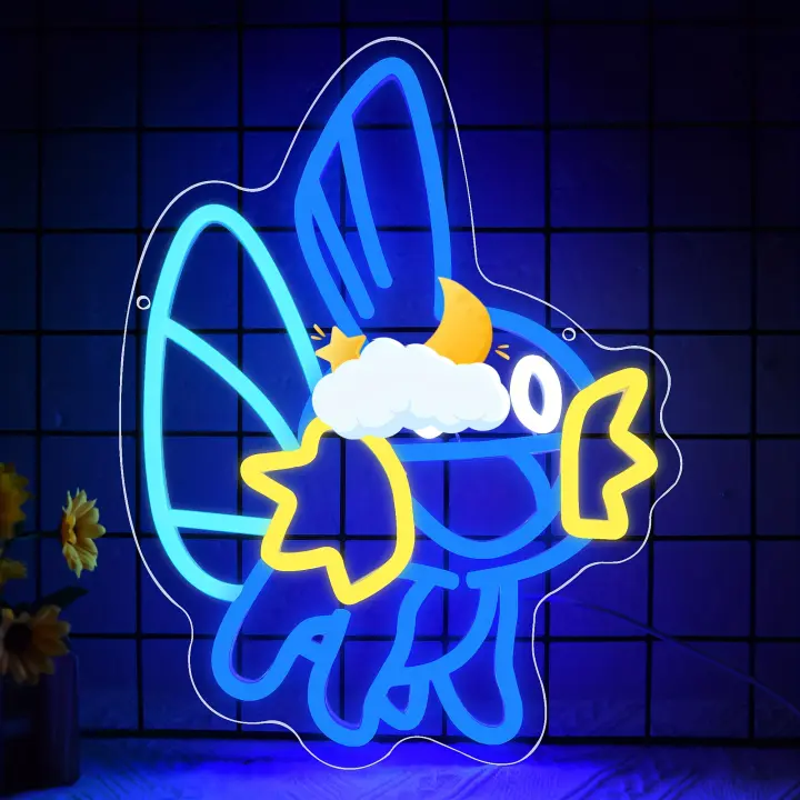 Pokemon Anime Neón Para Decoración De Pared Luces Encendidas Para Habitación De Juegos Habitación De Niños Cueva De Hombre Regalos Lindos Para Niños Cumpleaños - 1