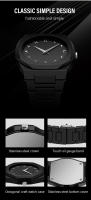 Reloj De Negocios Para Hombre SHUAIKE 1142-4 Reloj De Cuarzo Moda Clásica Con Marcadores Arábigos Pantalla Digital Redondo Resistente Al Agua - details 2