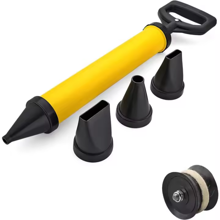 Para lechada de cemento pistola Para lechada de mortero - Bomba de mortero manual con 4 Boquillas-Para lechada pistola con encendido - 1