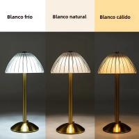 Lámpara de mesa LED con Sensor táctil, luz nocturna de escritorio, recargable, inalámbrica, para lectura, restaurante, Hotel, Bar, decoración de dormitorio - details 2