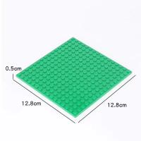 4pcs 16x16 Douts MOC Bloques Doble Cara Baseplate Plástico Multicolor Compatible Con Bloques De Construcción Para Niños - details 2
