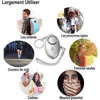 Alarma Personal - 5 Piezas-140Db-Alarma Emergence-With Internal Anti-Agresión-With Luz LED - Para Mujeres, Niños, Ancianos - details 2