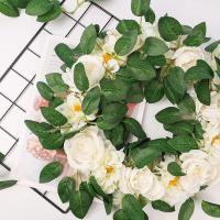 100pcs Hojas De Rosa Artificiales Para Navidad Decoración De Hogar Exteriores Protección UV Jardín Muralla Boda Bouquet DIY Regalo Decorativo - details 11
