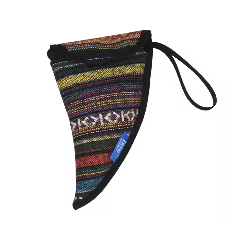 Bolsa Protectora Para Ocarina Con 12 Agujeros Estilo Étnico Impermeable De Algodón Triangular Accesorios Para Flute De Cerámica - 1