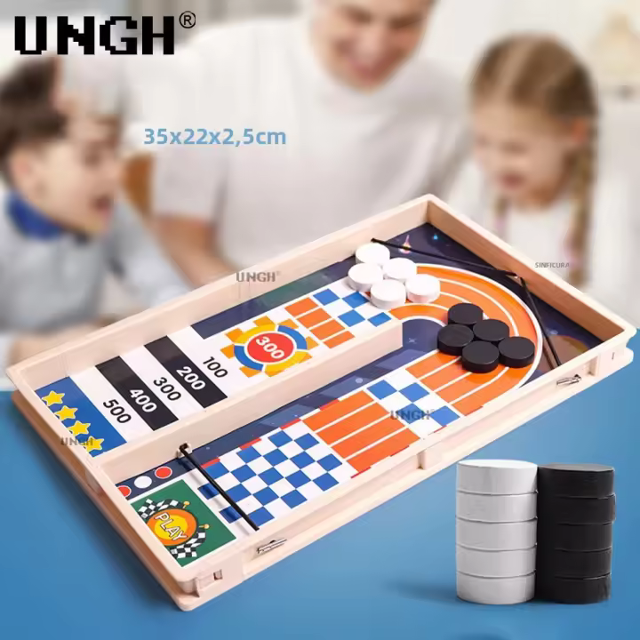 Juego De Mesa Interactivo UNGH Para Dos Jugadores Juego De Billar Educativo Divertido Para Familia Y Niños Juguete Para Fiestas - 1
