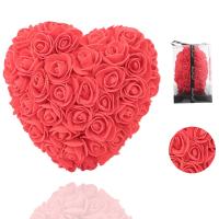 Rosa De Amor 15cm PE Flor Artificial Para Regalo De San Valentín Decoración De Habitación Boda Cumpleaños DIY Año Nuevo Casamiento - details 5