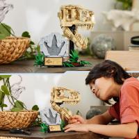 LEGO Jurassic World Fósiles de Dinosaurio: Cráneo de T. rex de Juguete  Lego 76964 - details 4