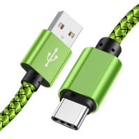 Cable De Carga Rápida De Nylon USB a a Tipo C Para Huawei Samsung Android 1M 2M 3M Transmisión De Datos Dispositivo De Carga TypeC - details 14