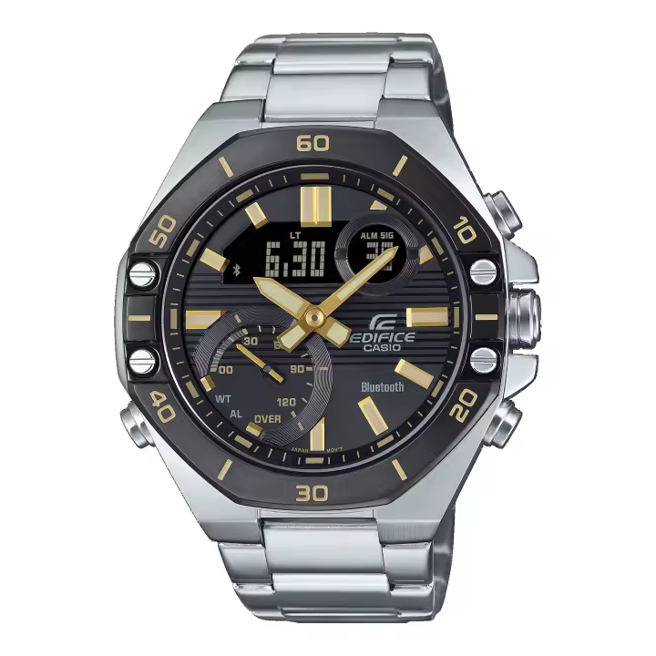 Reloj Casio EDIFICE ECB-10DB-1A9EF Bisel Octogonal - 1