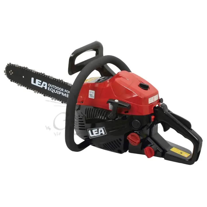Motosierra de gasolina de 2 tiempos LEA 37,2 CC, barra de 35 cm - 1