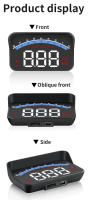 Proyector Digital HD M6S Para Coche Portátil HUD OBD2 Con Pantalla LED Automática Ajuste Plug And Play Monitor De Vehículo - details 12