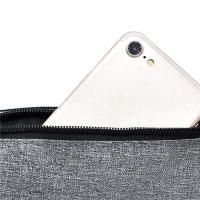 Bolsa De Cintura Impermeable Para Hombres Y Mujeres Bolsa De Deporte Al Aire Libre De Lona Con Cierre De Cremallera Color Sólido Bolsa Bandolera Unisex - details 8