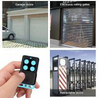 Duplicador De Control Remoto Automático 433MHZ Para Puerta De Garage Y Cortina Eléctrica Metal Controller Remoto Para Coche - details 1