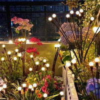 10 Luces Solares Para Jardín Con Estilo De Mariposa Decoración Navideña Para Patio Y Camino Luz Exterior Swaying - details 7