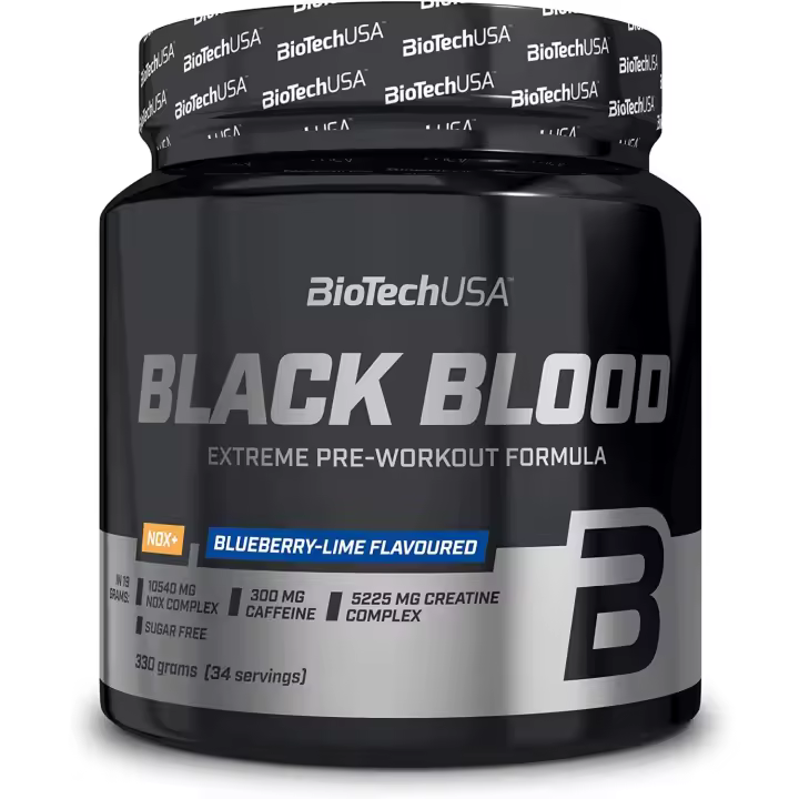 Black Blood NOX+ 330gr BiotechUSA Fórmula pre-entreno - 1