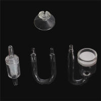 Juego De 4 En 1 Difusor De CO2 Para Acuario Con Valvula De Control Y Conector U Para Suministro De Dióxido De Carbono Para Tanque De Peces Y Plantas - details 9