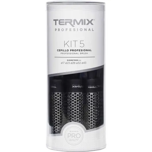 Pack 5 Cepillos Clásico (17 - 23 - 28 - 32 - 43 mm) Termix - 1