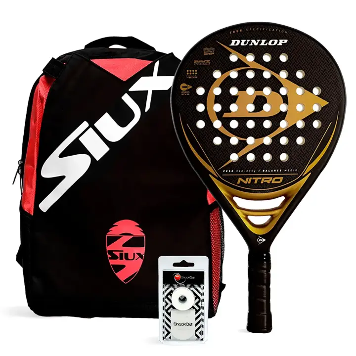 Pack Dunlop Nitro Gold Mochila Siux Mini - 1