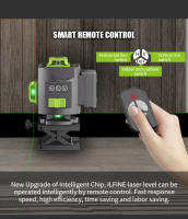 Nivel láser de línea verde 4D 16, cálculo de trabajo, 360 líneas cruzadas horizontales y verticales con autocaída, súper injusto, interior y exterior - details 4
