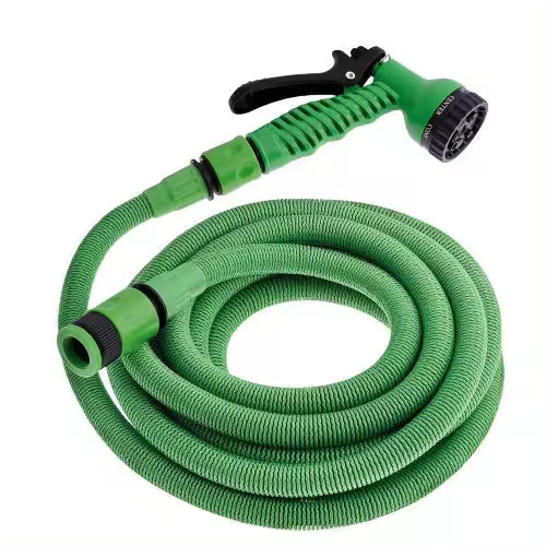Manguera Extensible Riego Compacto 10 A 30 Metros Con Pistola 7 Posiciones - 1