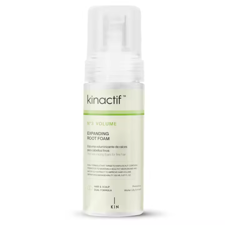 Kin Kinactif Nº3 Volume Expanding Root Foam 150 Ml. Espuma voluminizante de raices para cabellos finos. - 1