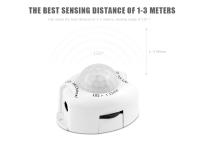 Tira De LED Con Sensor De Movimiento PIR 1-5m DC 12V Impermeable Para Iluminación Automática En Escaleras Armario Cocina - details 3