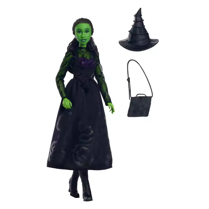 Muñeca de Colección Elphaba Thropp  (Mattel HXT62 Wicked) Muñeca de Moda Fashion Doll - 1