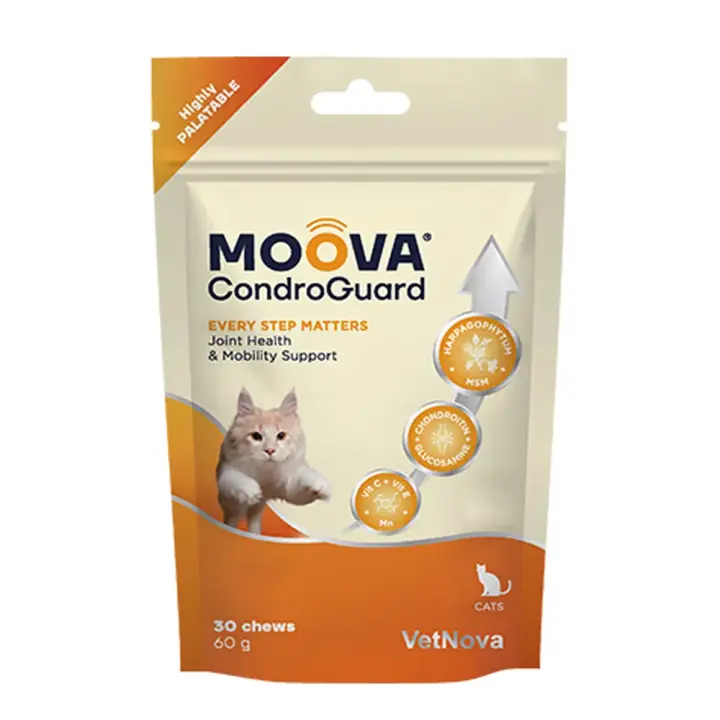 MOOVA® CondroGuard cat 30 Chews alimento complementario Vetnova - 1