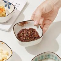 Pequeño Plato De Cerámica Para Cocina Assorted Seasoning Ensaladera De Salsa Vinagre Bowl Creativo Japonés Vajilla Para Mesa Hogar Plato De Cena - details 6