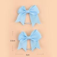 Juego De 40 Bandas Elásticas Para Niñas En Colores Sólidos Accesorios Para Cabello Infantil Diademas Decorativos De Moda Para Niñas - details 7