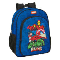 Mochila junior MARVEL AVENGERS 32x12x38cm adaptable a carro - Marvel - details 0