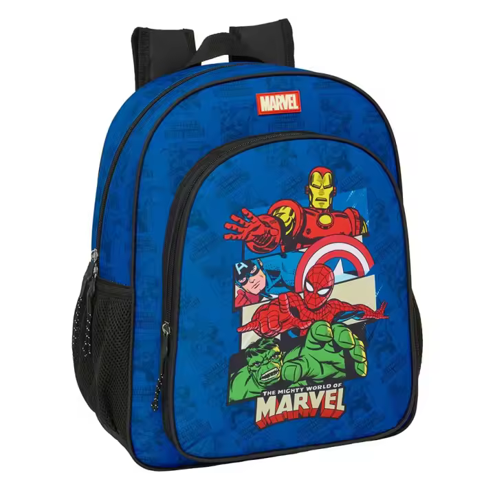 Mochila junior MARVEL AVENGERS 32x12x38cm adaptable a carro - Marvel - 1
