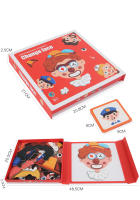 Libro De Rompecabezas Magnético De Madera Con Cartas Para Niños Tema De Vida Marina 3D Cambio De Ropa Y Caras Juguetes Educativos Para Niños - details 15