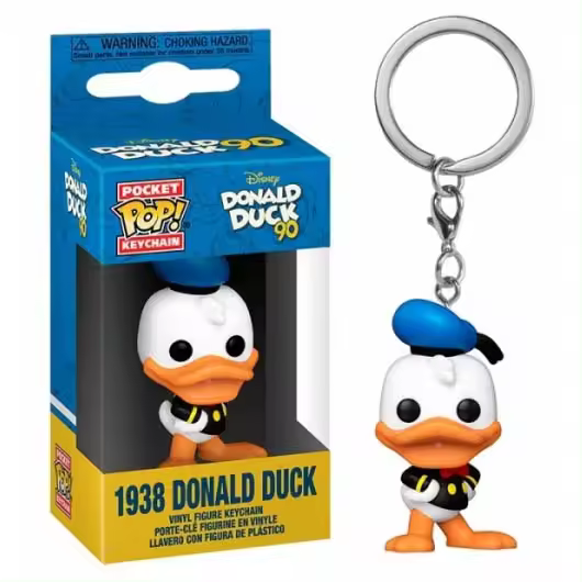 Funko Pop! Llavero Disney, Donald Duck 1938 - 1