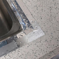 Cinta Adhesiva De Aluminio Para Reparaciones De Ducto Resistente a Altas Temperaturas Cinta Adhesiva De Foil Térmica 1pc - details 2