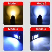 Lámpara De Buzón Recargable Solar COB LED Farol De Camping Impermeable Con Carga USB Y Función De Power Bank Luz Exterior Torcha - details 1