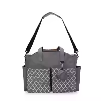 Bolsa de Pañales para Bebé de Gran Capacidad Bolsa de Maternidad Impermeable Multifuncional Portátil para Cuidado del Bebé Material de Poliéster - details 26