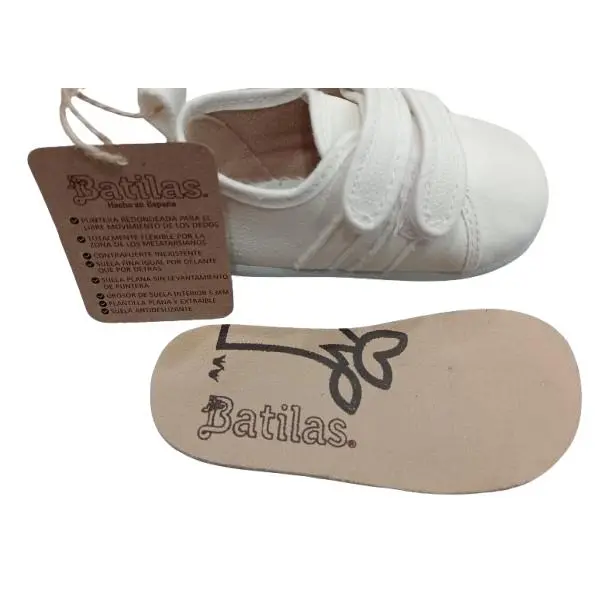Batilas X67 zapatilla tipo deportiva respetuosa con el pie de los niños ideales para todo tallaje del 20 al 30 ajustable con velcro - 1