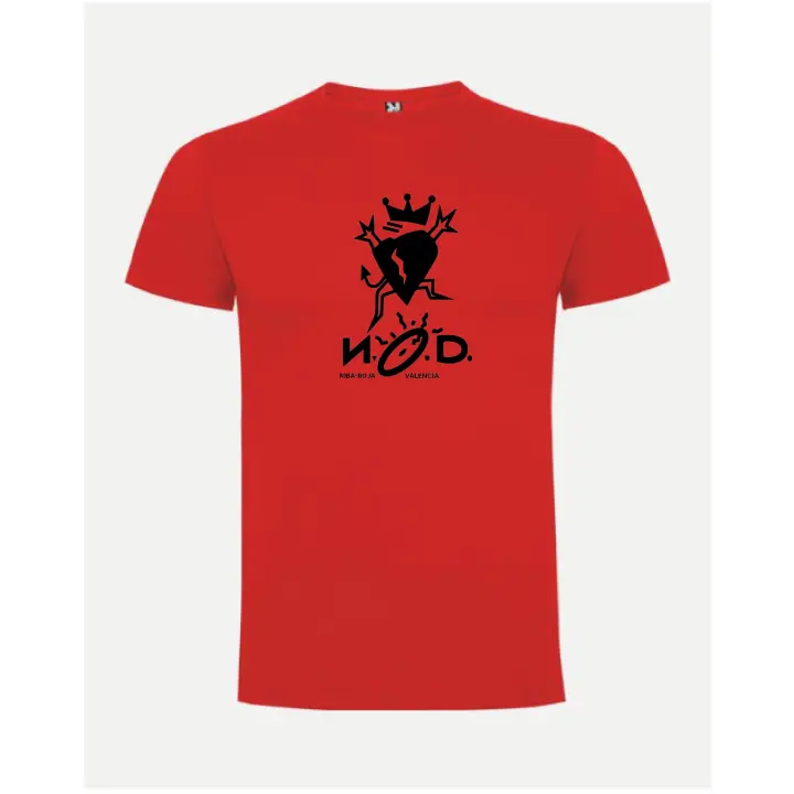Camiseta roly hombre ruta del bacalao discoteca nod en impresión dtf de máxima calidad y durabilidad - 1