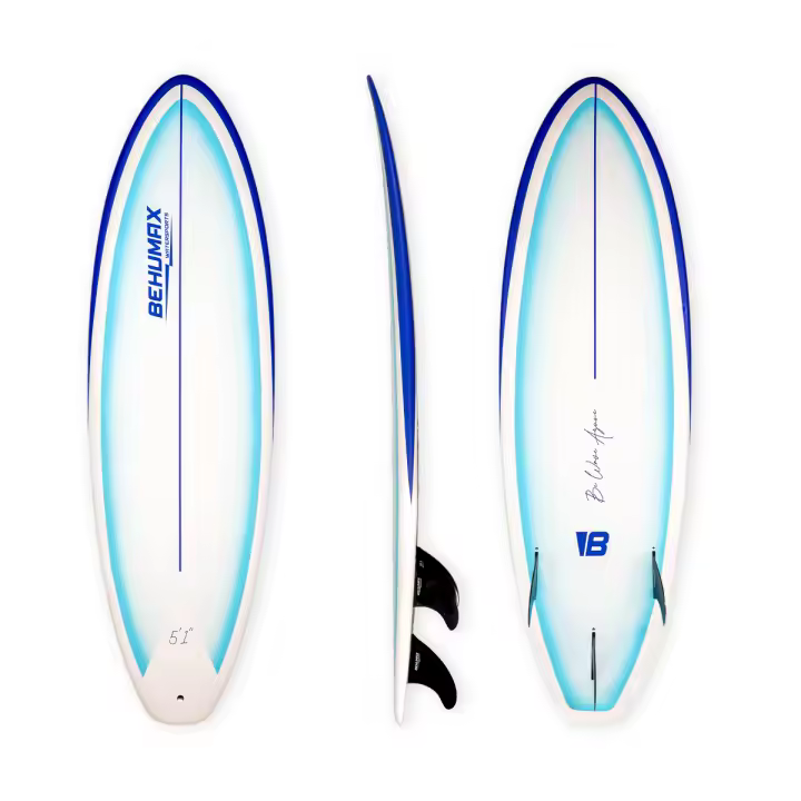 Tabla de Surf Shortboard Be Wave Azure 5'1" - 1