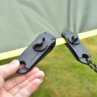10pcs Clips De Shark Para Tienda De Campaña Resistente Al Viento Reutilizable Accesorio De Tensión Para Sombra Y Canopy - details 19