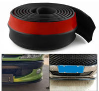 Protector De Parachoques Delantero Universal Para Coche Difusor De Lujo En Goma Suave Borde De Parachoques Protector De Cuerpo Mouldings Exteriores De Coche - details 1