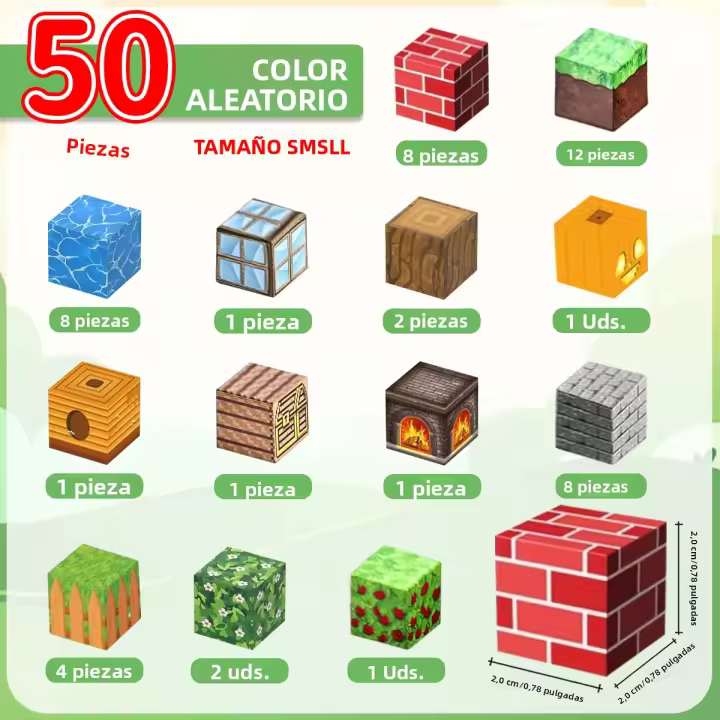 Juego De Bloques Magnéticos Creativos Para Niños Set De Cumpleaños Y Día De La International Children's Day Juguetes De Construcción Arquitectónica Cubica - 1