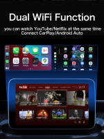 Smart Video Box 3en1 Android 12.0 Con Carplay Y Android Auto Adaptador Cable a Inalámbrico Multimedia Con Netflix Y YouTube - details 5