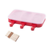 Molde De Helado De Silicona Para Hacer Popsicles DIY Helado De Cartoon Hecho En Casa Molde De Helado Eco-amigable - details 2