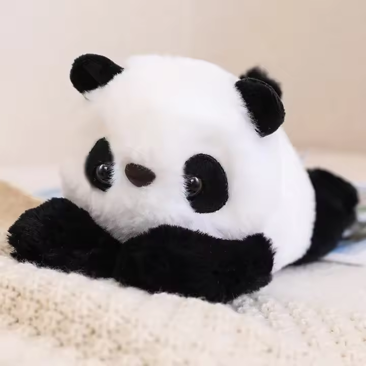 Muñeco De Peluche Panda De 25cm Para Niños Pulsera De Mano De Zorro Suave Accesorios De Muñeca Regalo De Navidad - 1