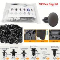 Kit De Clavijas Y Retenedores De Parachoques 100 Piezas Plásticas Universal Para Automóviles 6 Tamaños Populares Juego De Pines Y Clavijas De Presión Para Reparación De Coches - details 6