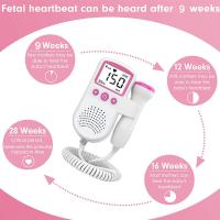 GEL + DOPPLER Monitor Detector de Frecuencia cardíaca fetal del bebé sin radiación para escuchar el Latido del corazón del bebé - details 3
