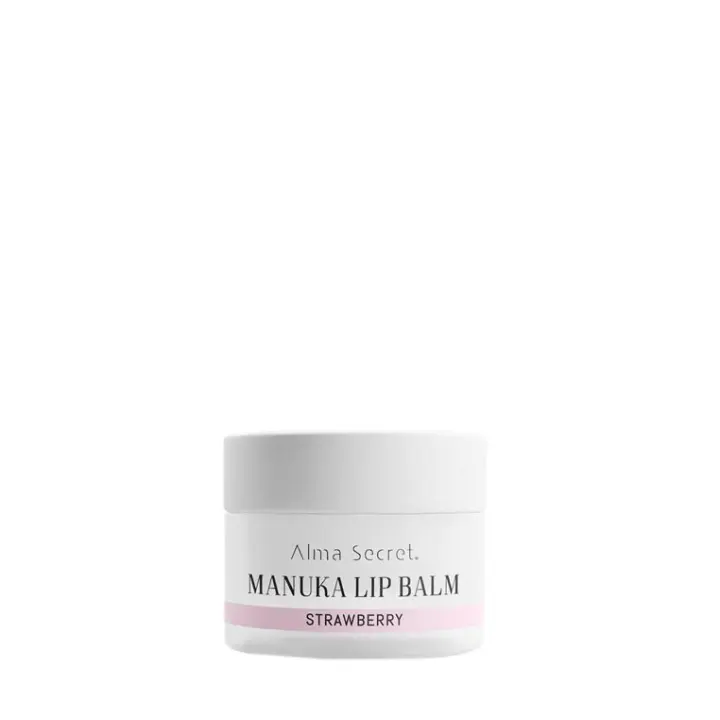 Bálsamo Labial Reparador Fresa - Alma Secret - Labios hidratados, lisos y jugosos durante todo el día. - 1
